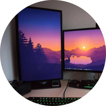 شاشات الالعاب والتصميم مسبقة الطلب