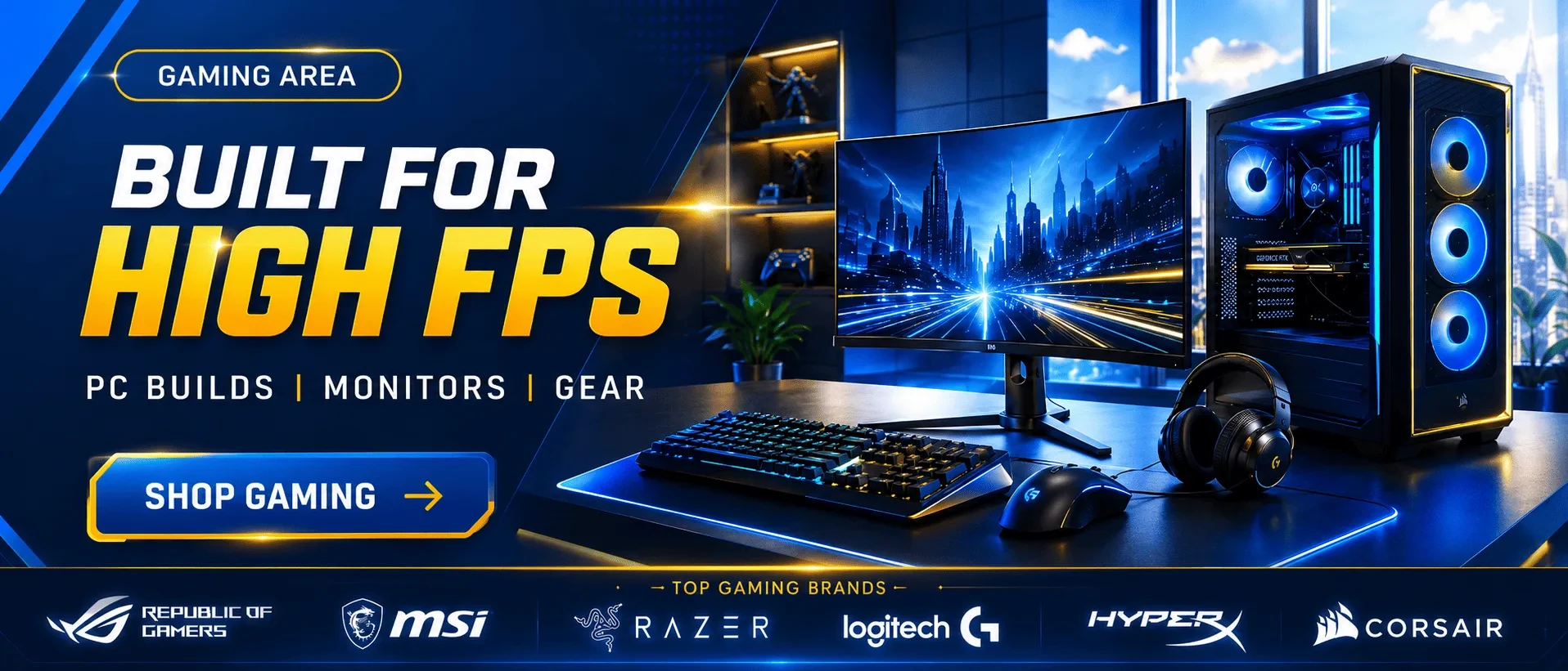 Built For High FPS